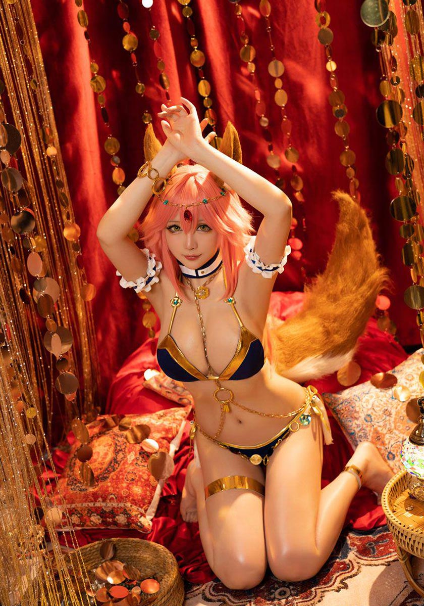 星之迟迟 FGO玉藻前舞娘 星之迟迟 FGO玉藻前舞娘