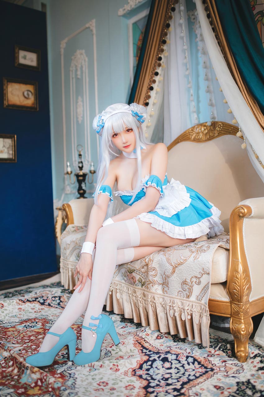 瓜希酱 碧蓝航线 小天鹅女仆 瓜希酱 碧蓝航线 小天鹅女仆
