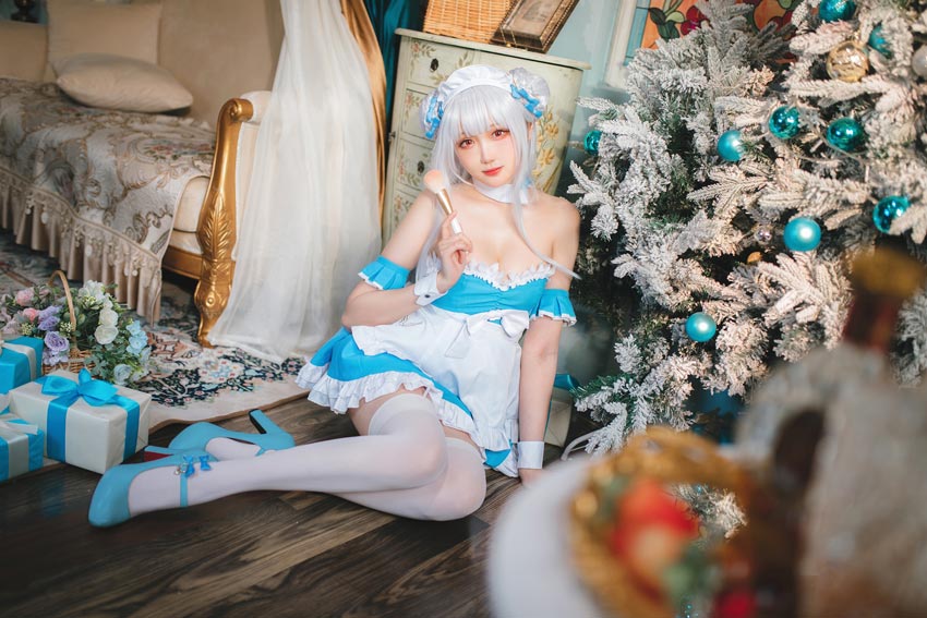 瓜希酱 碧蓝航线 小天鹅女仆 瓜希酱 碧蓝航线 小天鹅女仆