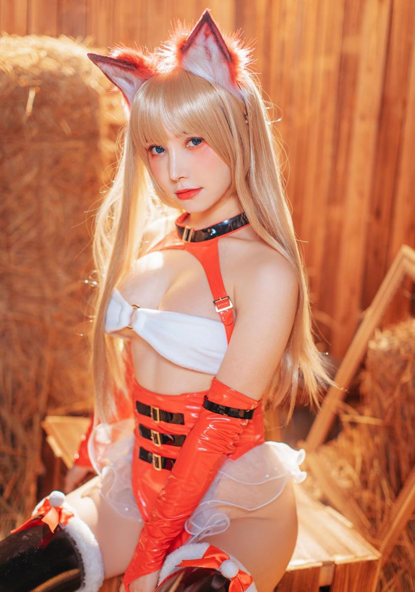 一千只猫薄禾 圣诞狼女 一千只猫薄禾 圣诞狼女