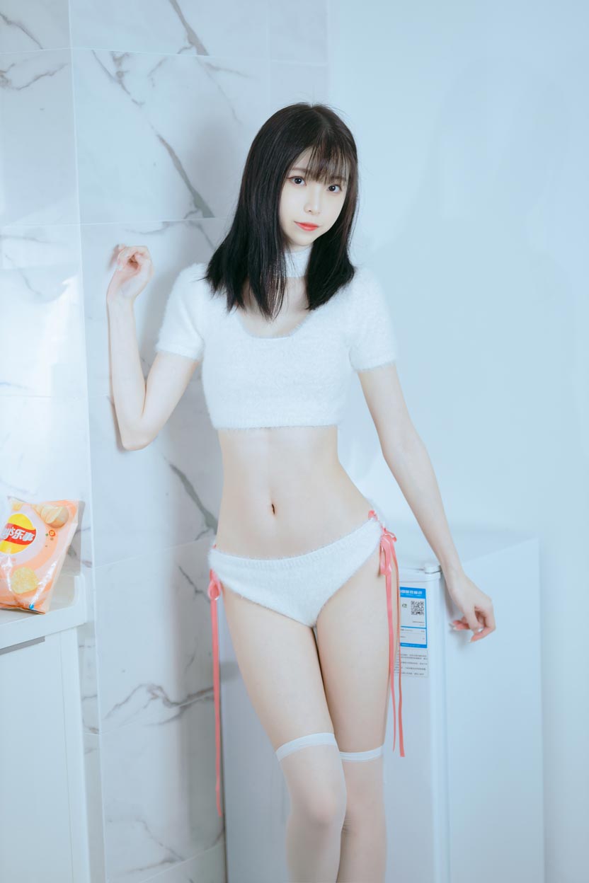 许岚LAN 纯欲毛衣