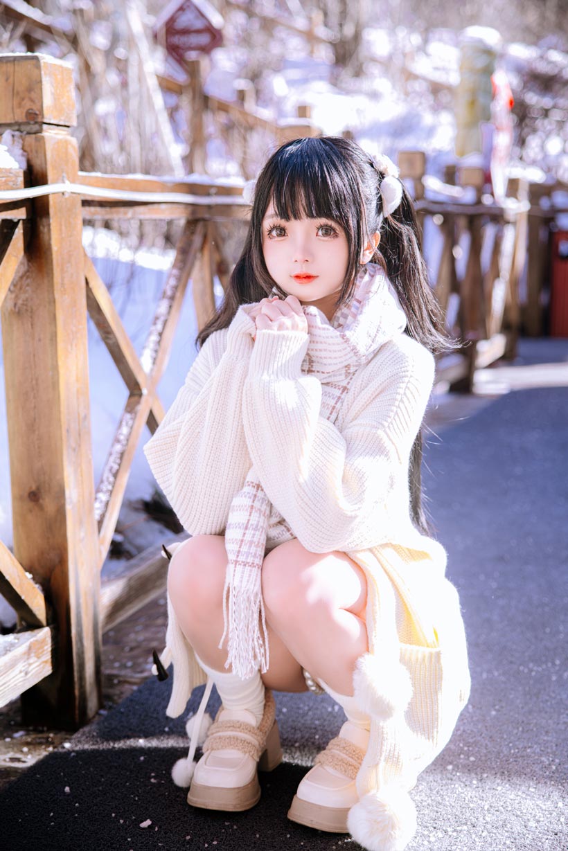 日奈娇 雪地少女