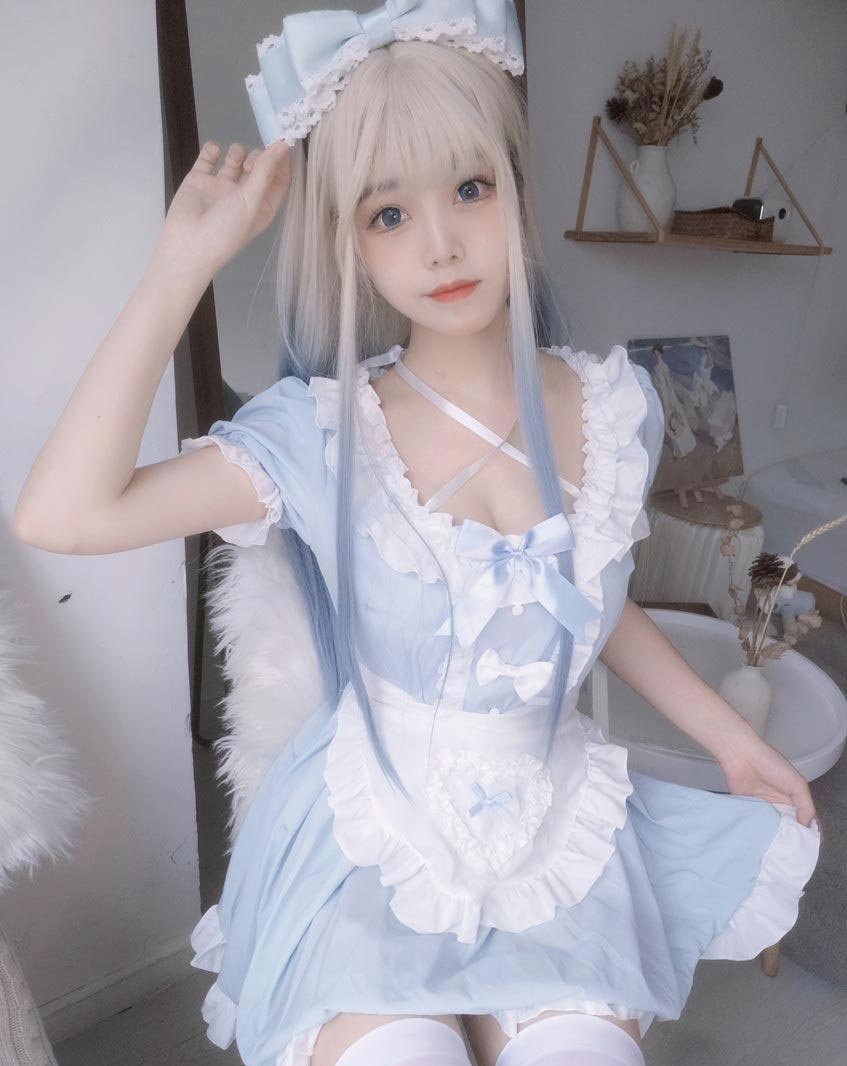 蜜汁猫裘 蓝baby