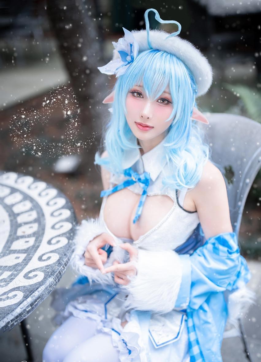 雨波_HaneAme Hololive 雪花菈米