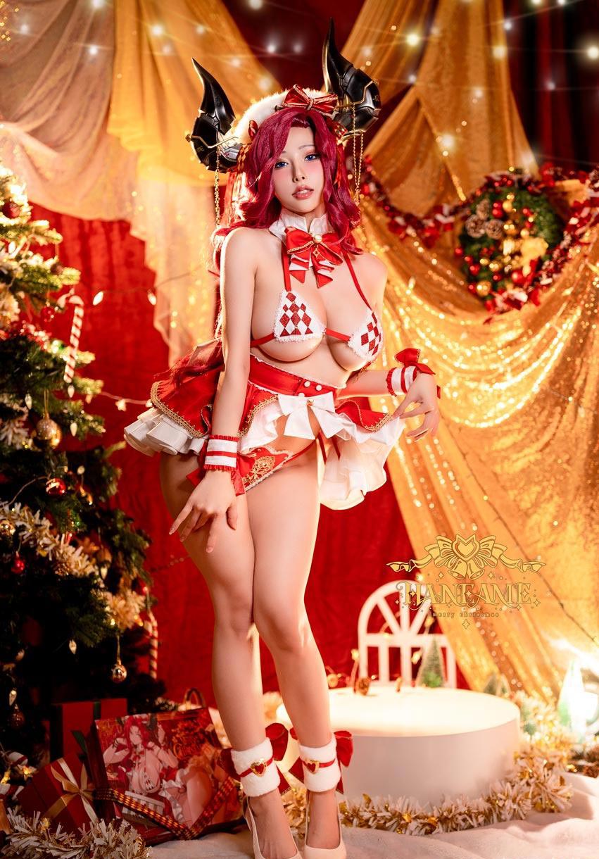 雨波_HaneAme Xmas Dragon聖誕節龍女