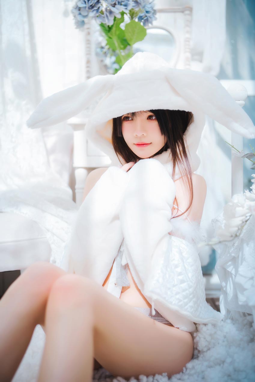 桜桃喵 小白兔