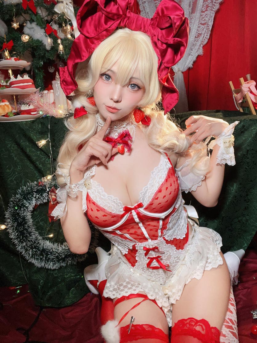 ElyEE子 草莓蛋糕少女