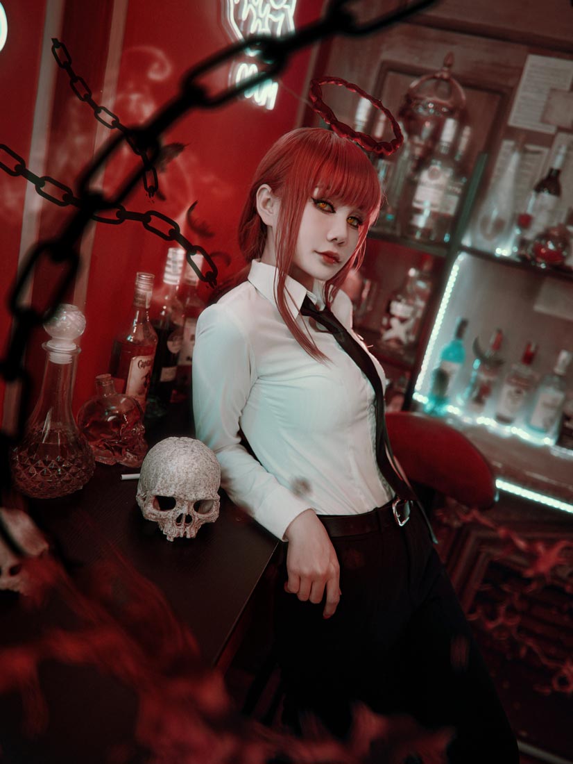 日本COSER Joyce_lin2x-Makima玛奇玛