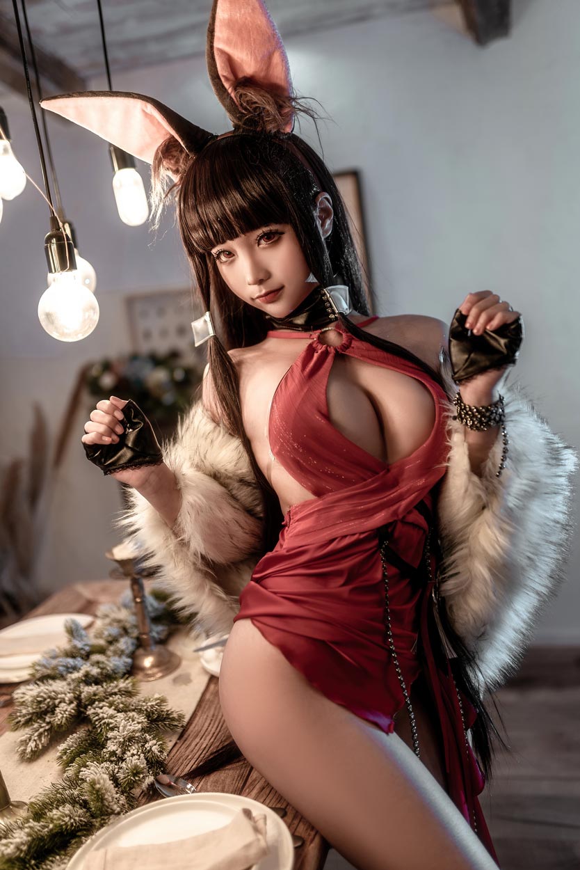 蠢沫沫 -Akagi Ruby-Laced Beauty (Azur Lane)
