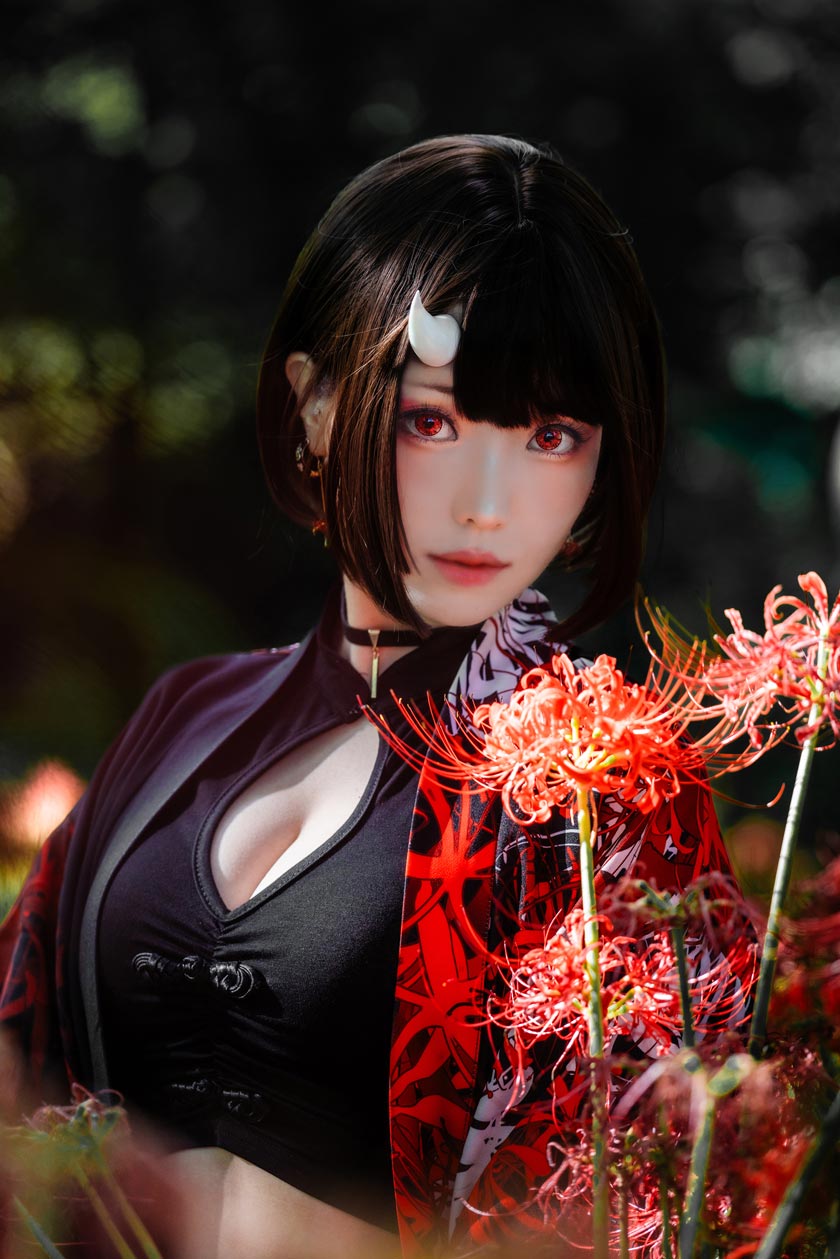 ElyEE子-Red Higanbana 殷紅彼岸