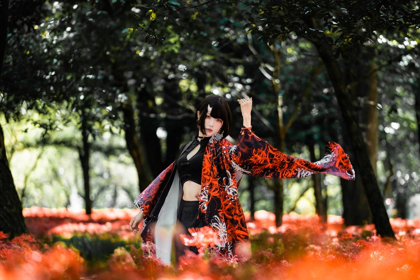 ElyEE子-Red Higanbana 殷紅彼岸