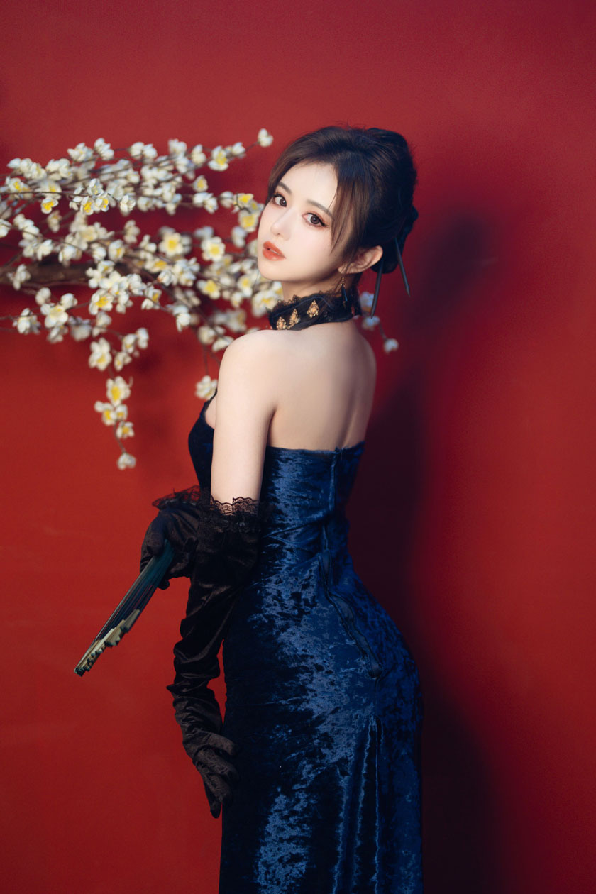 Shika小鹿鹿-烽火经年旗袍