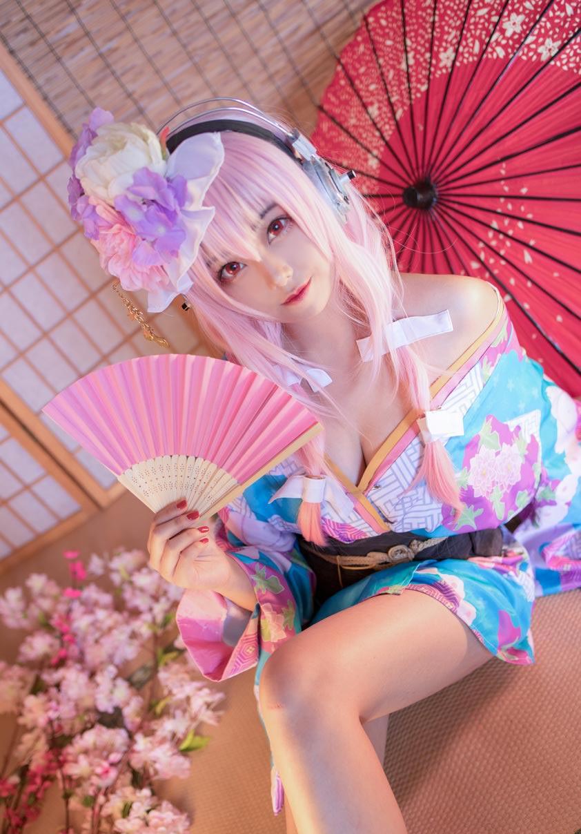 蜜汁猫裘 索尼子和服