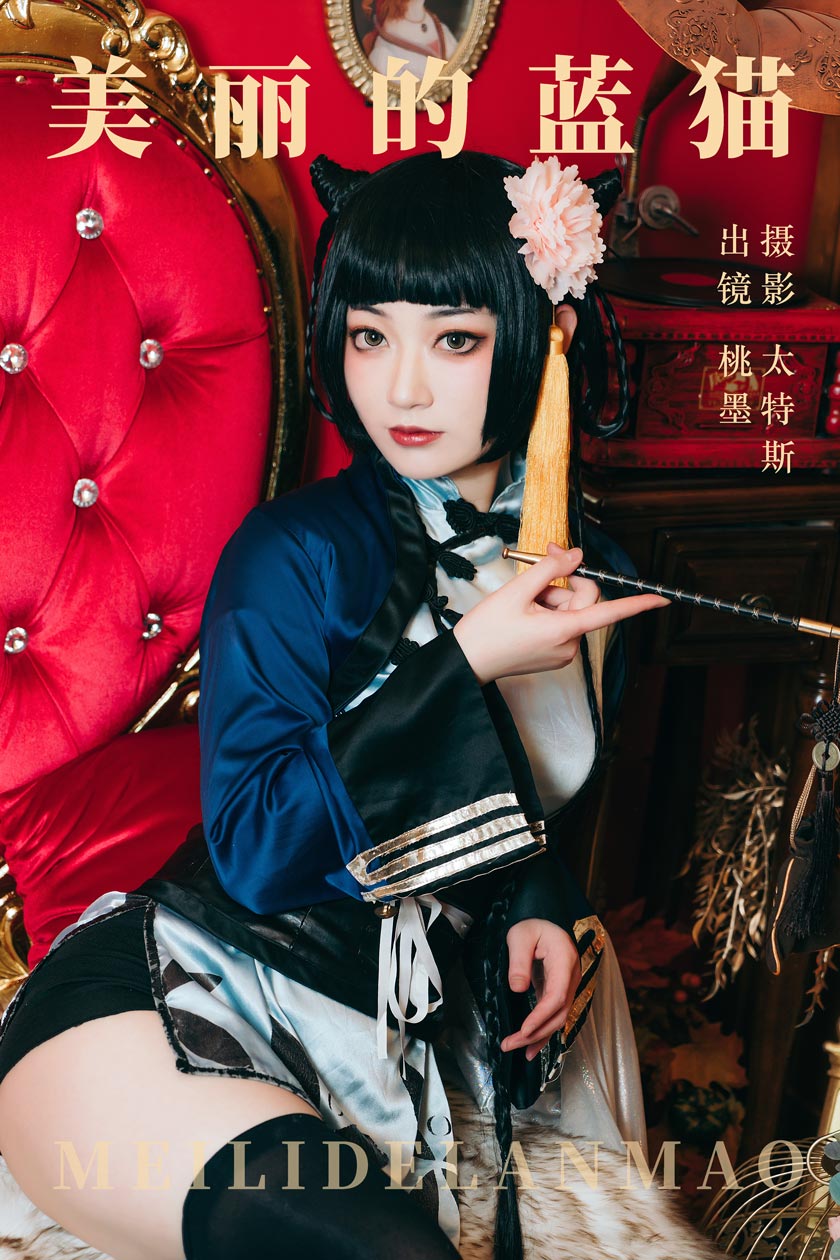 桃墨公子 美丽的蓝猫