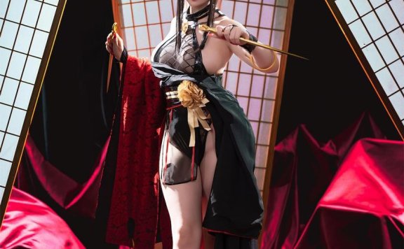 星之迟迟 圣诞节约尔3同人和风战斗服