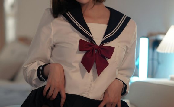 Natsuko夏夏子 JK大尾巴猫