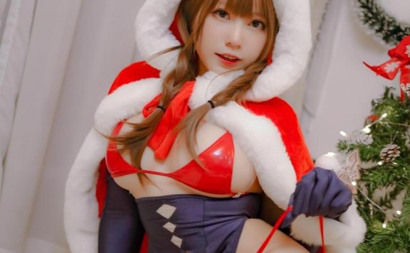 Nyako喵子 Christmas Bunny圣诞兔子