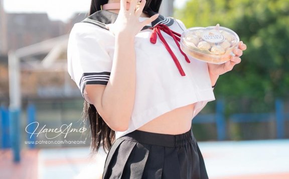 雨波_HaneAme Original_Shiba JK_柴犬學妹波波