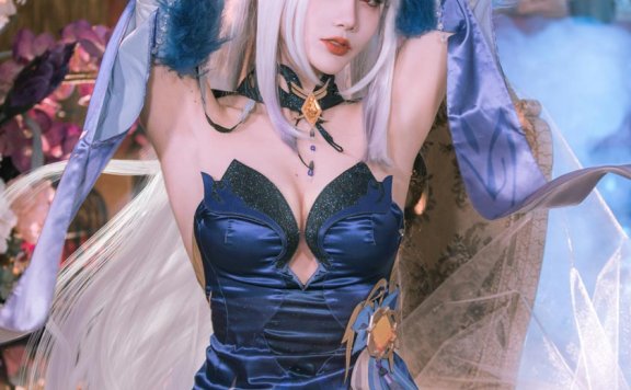 如月灰 原神 凝光 纱中幽兰