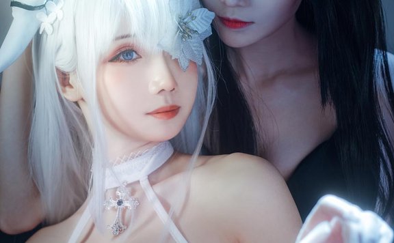 Tomoyo酱&焖焖碳-碧蓝航线 埃姆登双黑白夜之主