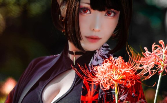 ElyEE子-Red Higanbana 殷紅彼岸