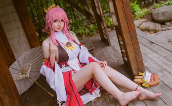 前羽_rr-原神 八重神子